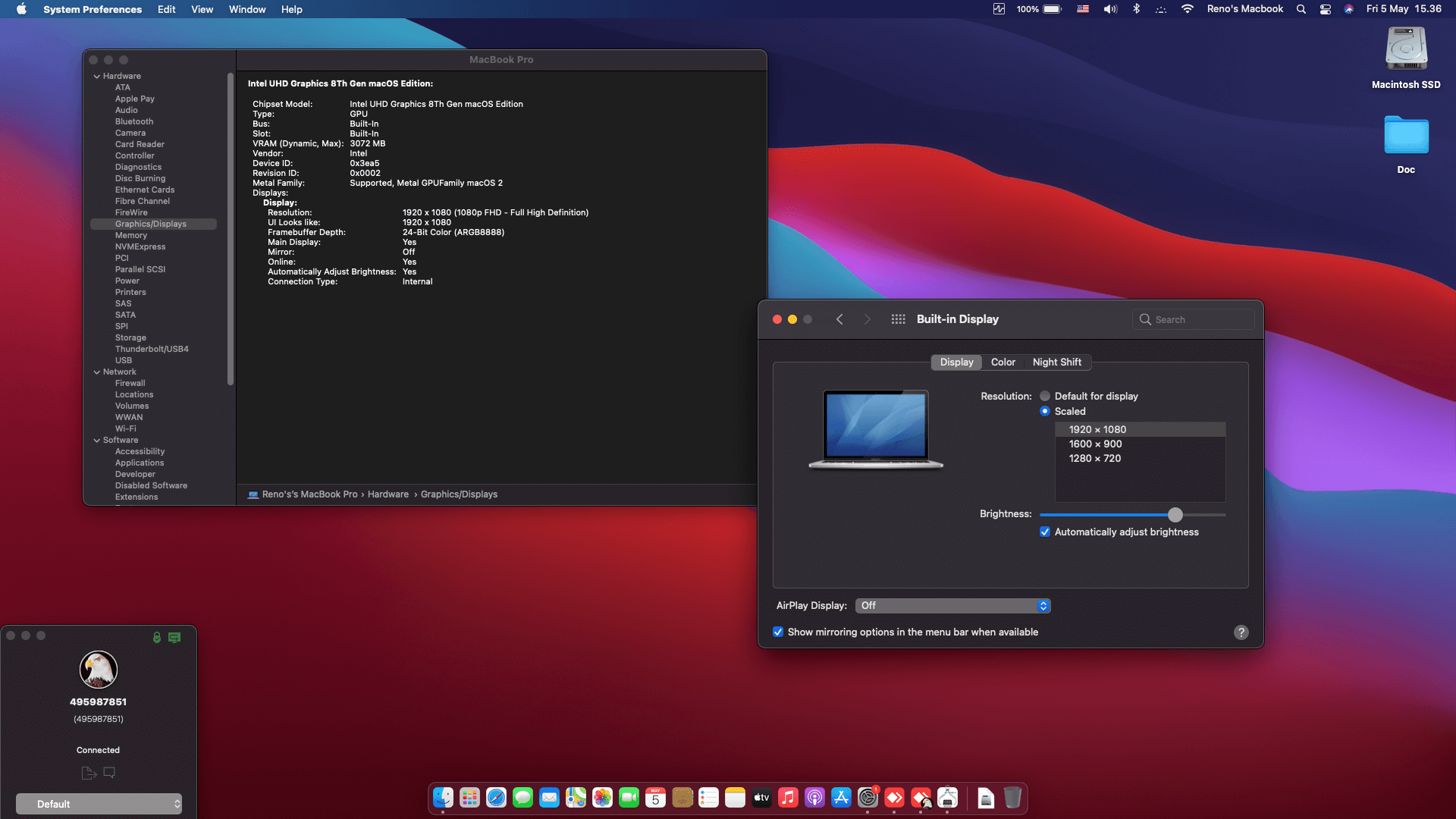 Asus VivoBook S13 S330FA 2nd [WhiskeyLake   Intel UHD 620 + I2C]   OpenCore 1